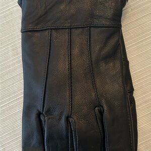 Dockers Men’s Black Leather Gloves